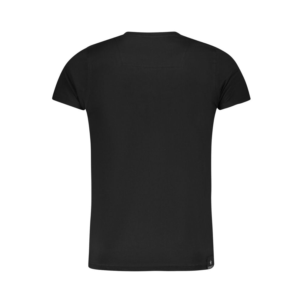 Accademia Militare Black Cotton Men's T-Shirt | Regal Royce