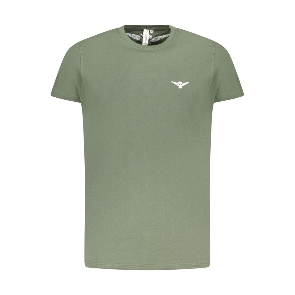 Accademia Militare Verde Cotton Men T-Shirt | Regal Royce