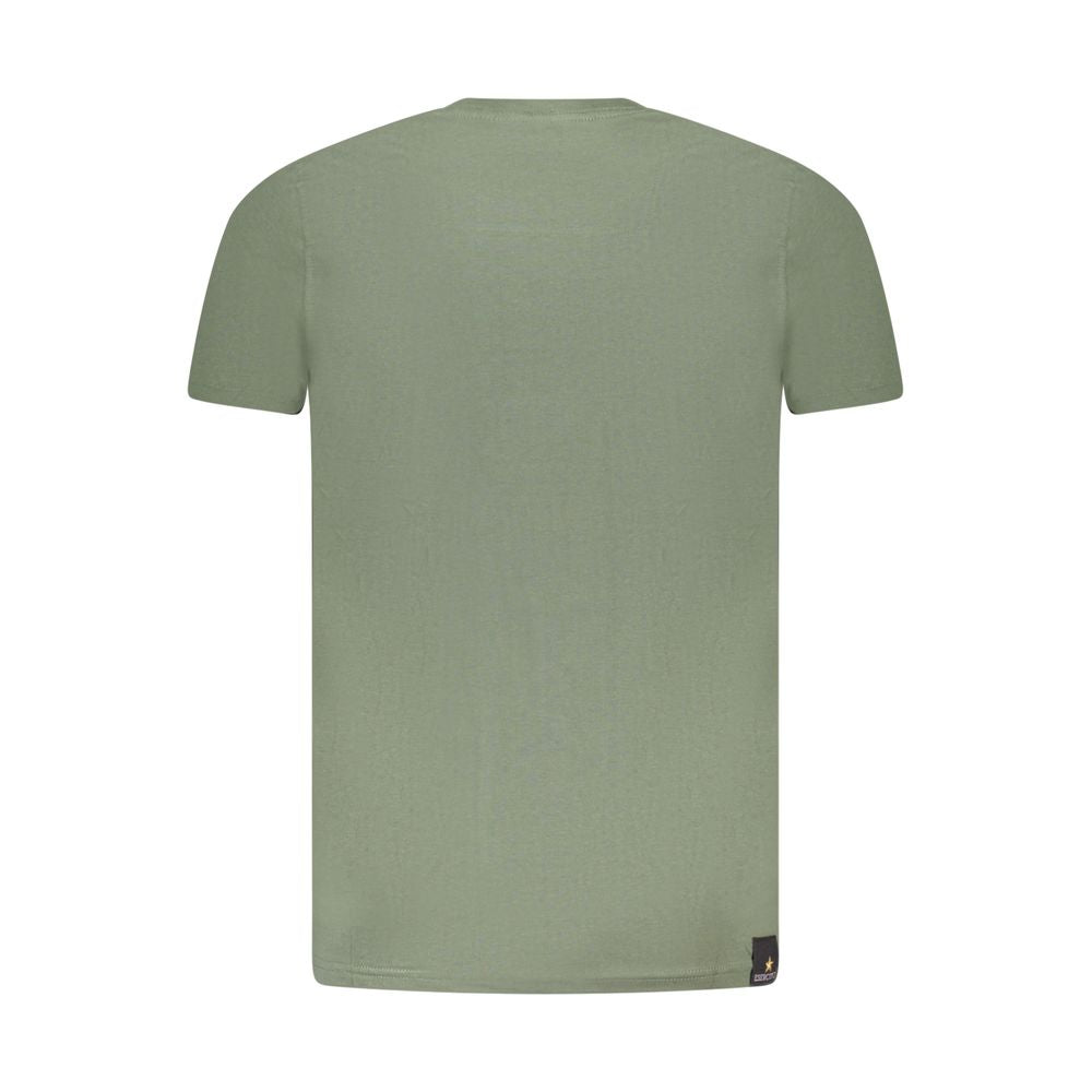 Accademia Militare Verde Cotton Men T-Shirt | Regal Royce