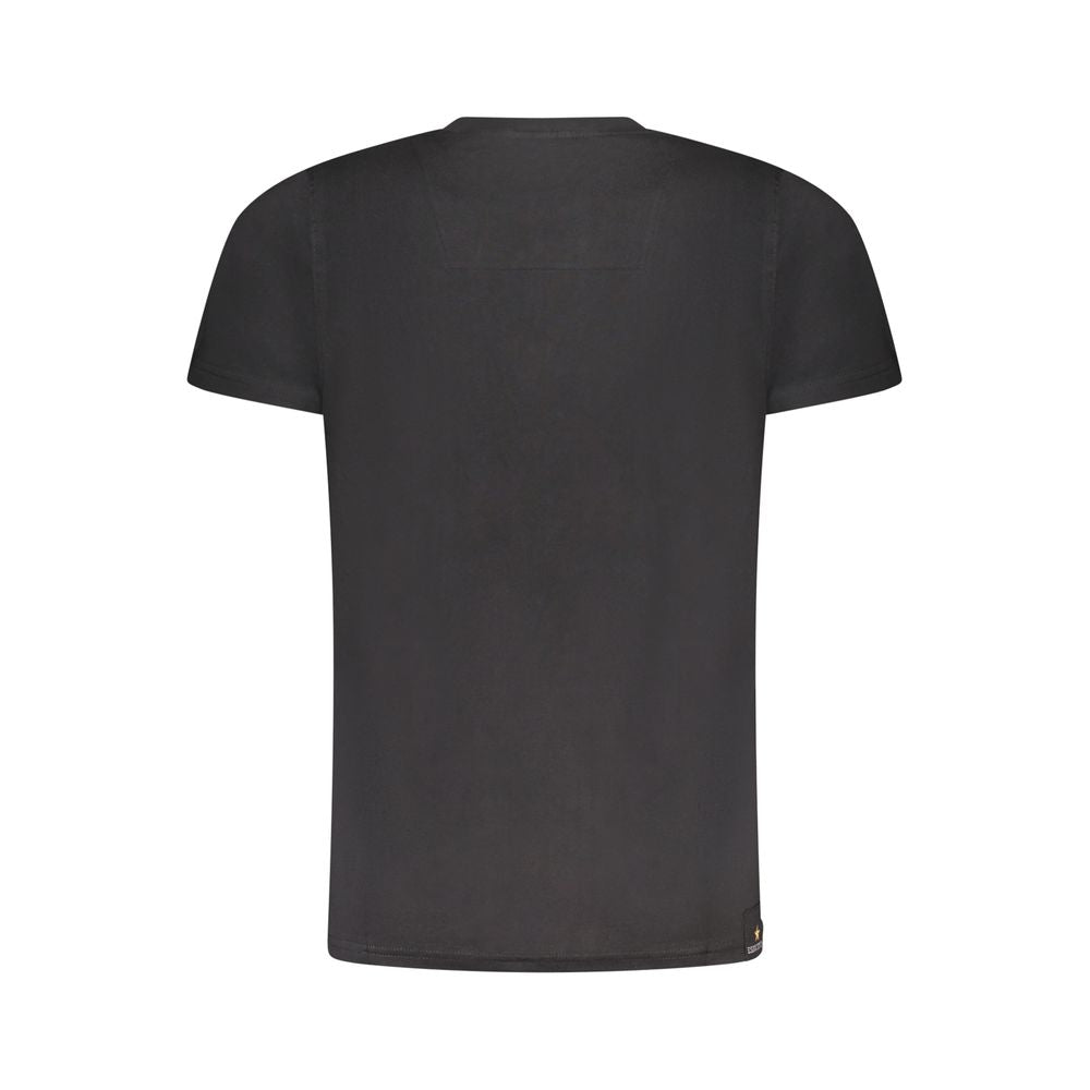 Esercito 1659 Black Cotton Men T-Shirt | Regal Royce