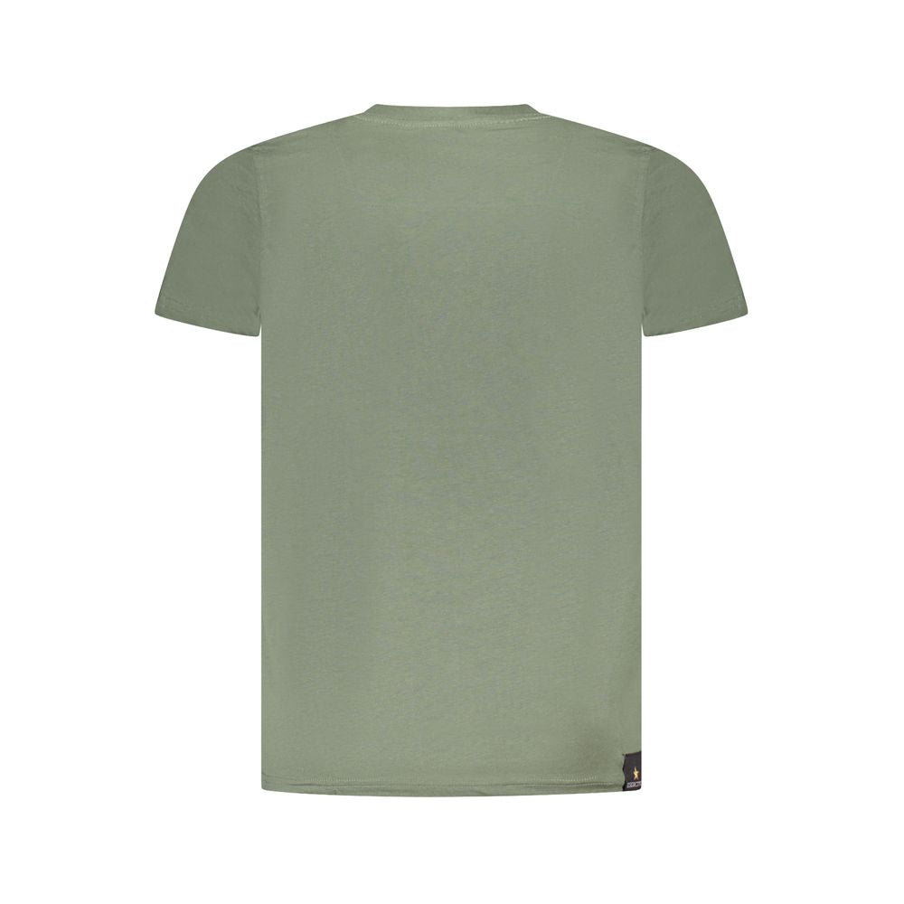 Accademia Militare Verde Cotton Men T-Shirt | Regal Royce