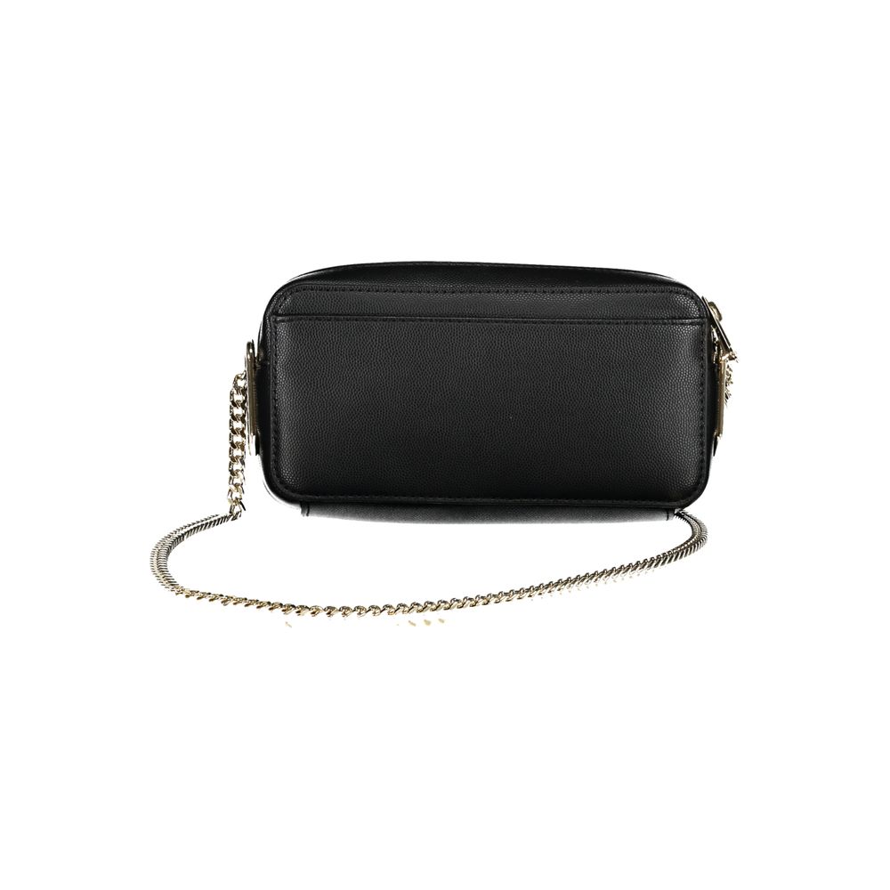 Tommy Hilfiger Black Polyurethane Women Handbag | Regal Royce