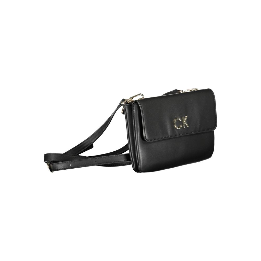 Calvin Klein Black Polyester Women Handbag | Regal Royce