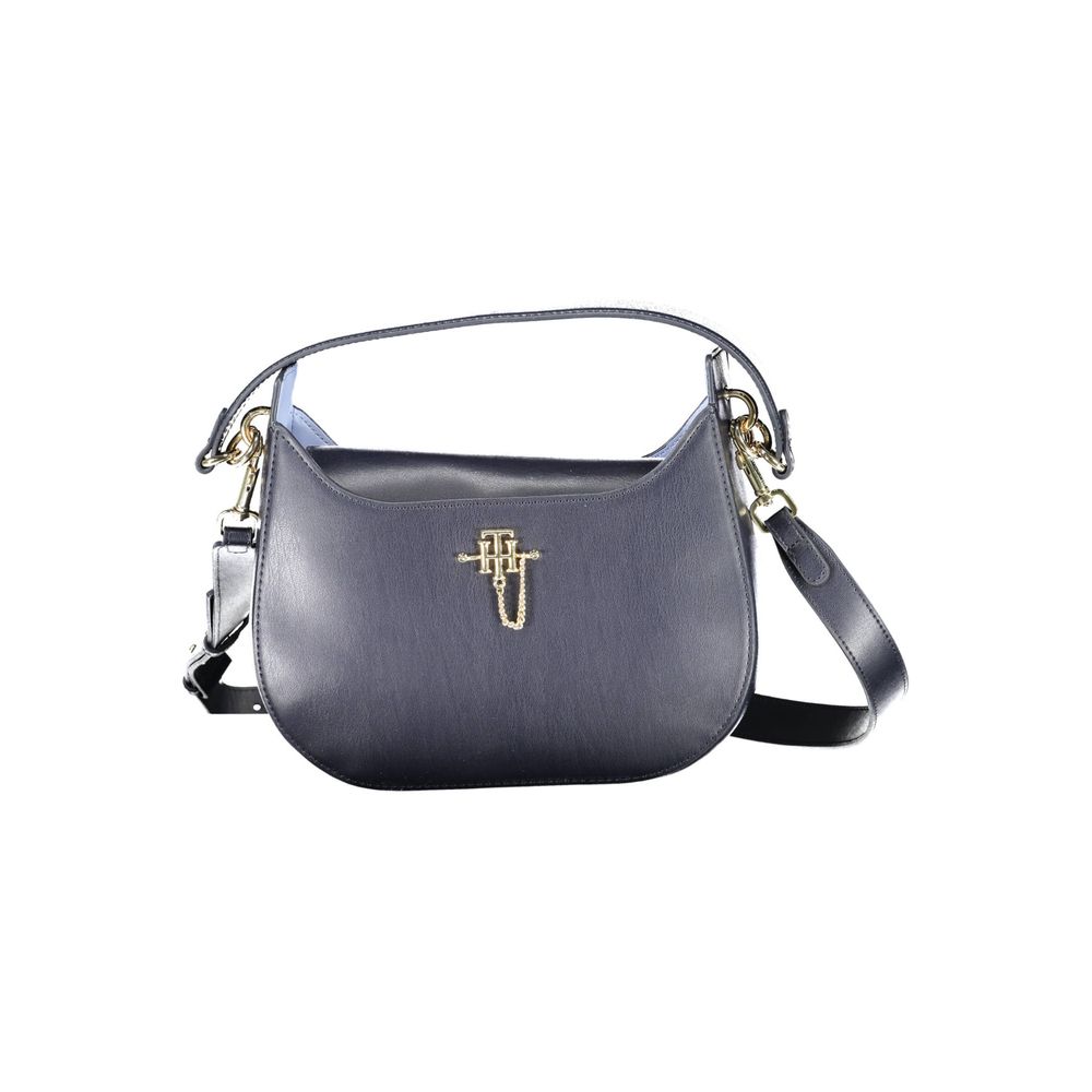 Tommy Hilfiger Blu Polyurethane Women Handbag | Regal Royce