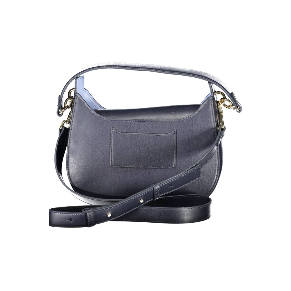 Tommy Hilfiger Blu Polyurethane Women Handbag | Regal Royce