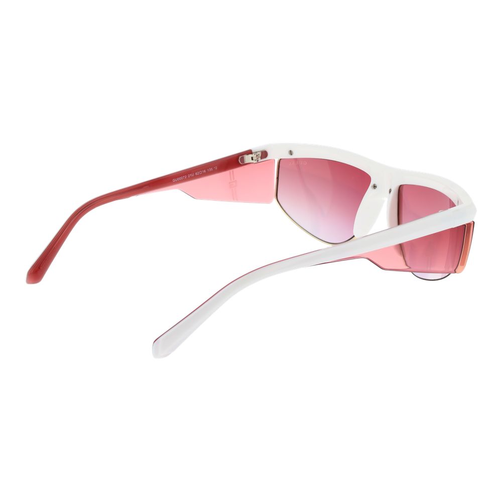 Guess White Plastic Sunglasses | Regal Royce