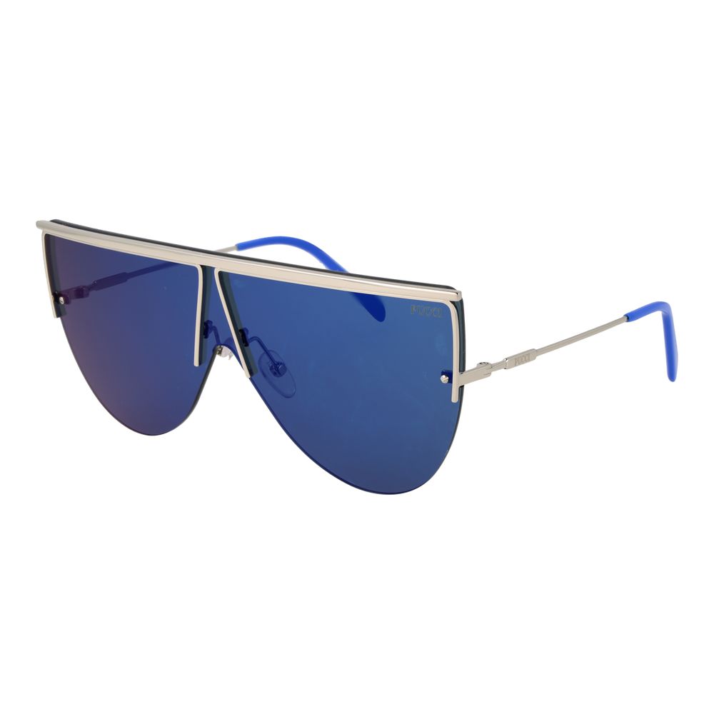 Emilio Pucci Silver Metal Sunglasses | Regal Royce