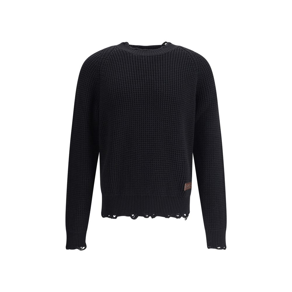 Dsquared² Black Wool Sweatshirt | Regal Royce