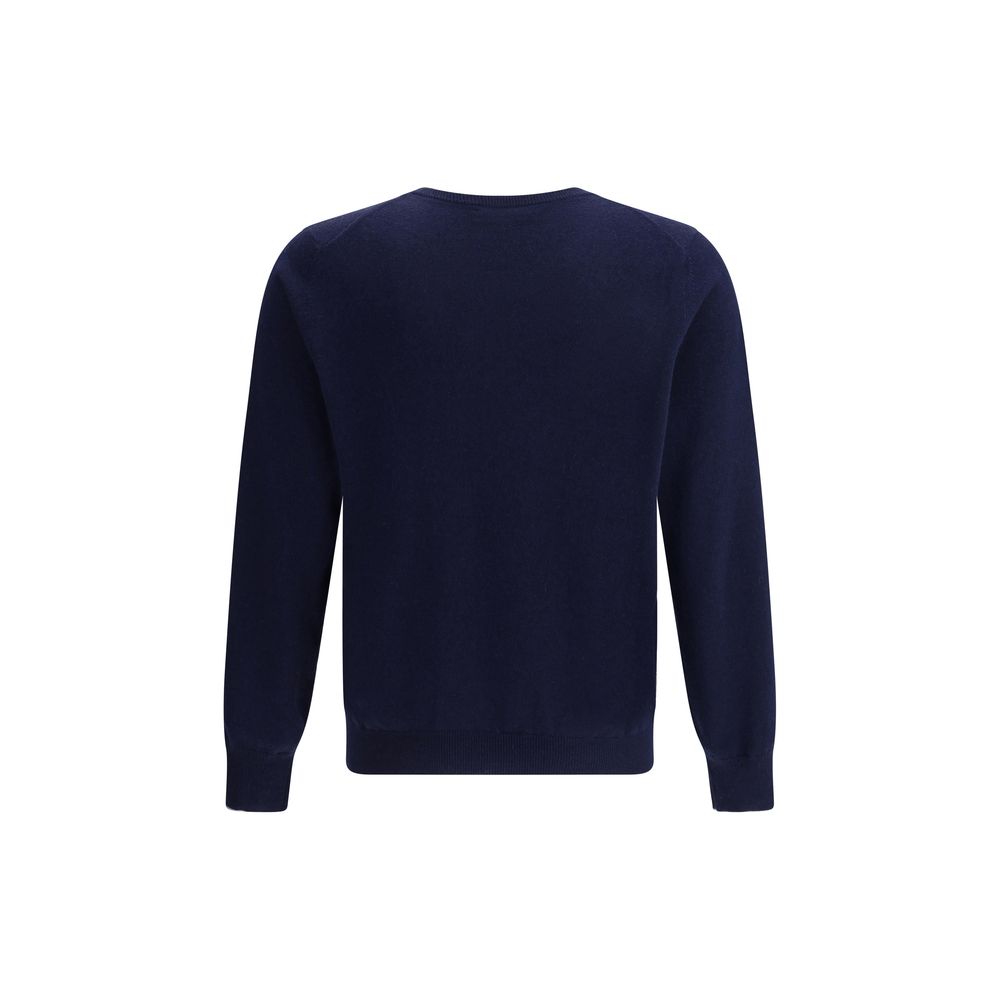 Brunello Cucinelli Blue Cashmere Cashmere Sweater | Regal Royce