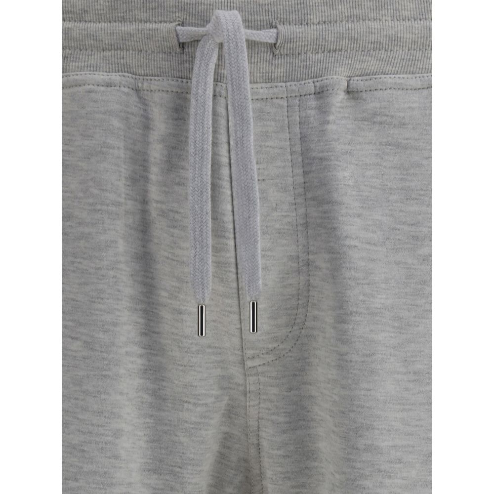 Brunello Cucinelli Gray Cotton Joggers (Workout Pants) | Regal Royce
