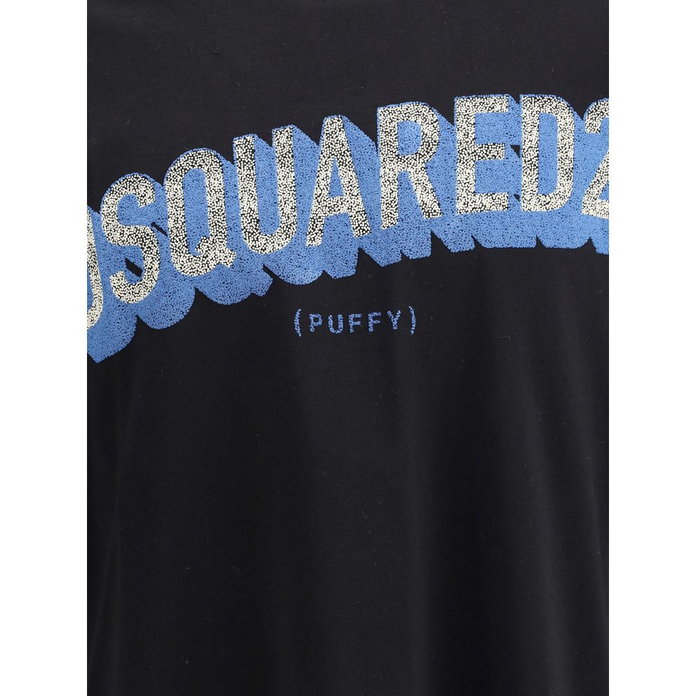 Dsquared² Black Cotton T-Shirt | Regal Royce