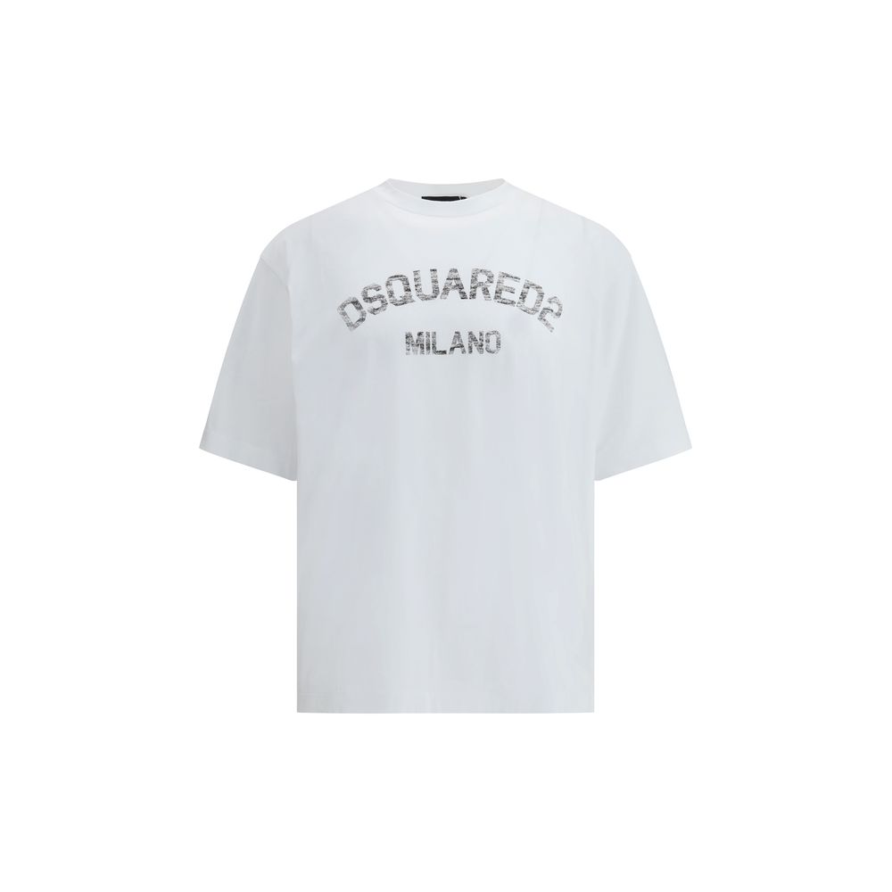 Dsquared² White Cotton T-Shirt | Regal Royce