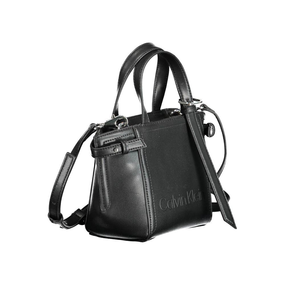 Calvin Klein Black Polyester Women Handbag | Regal Royce