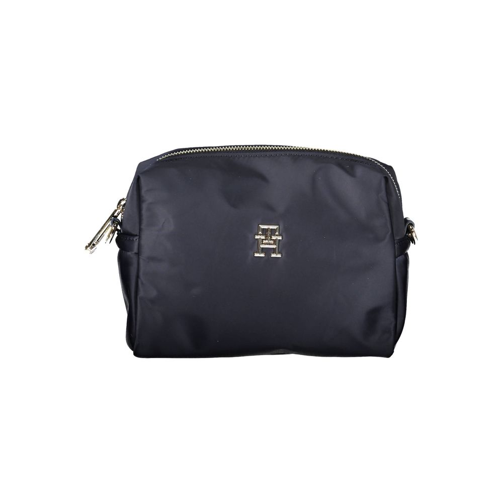 Tommy Hilfiger Blue Polyester Women's Shoulder Bag | Regal Royce