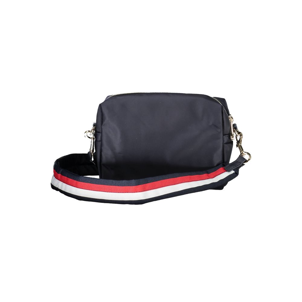 Tommy Hilfiger Blue Polyester Women's Shoulder Bag | Regal Royce