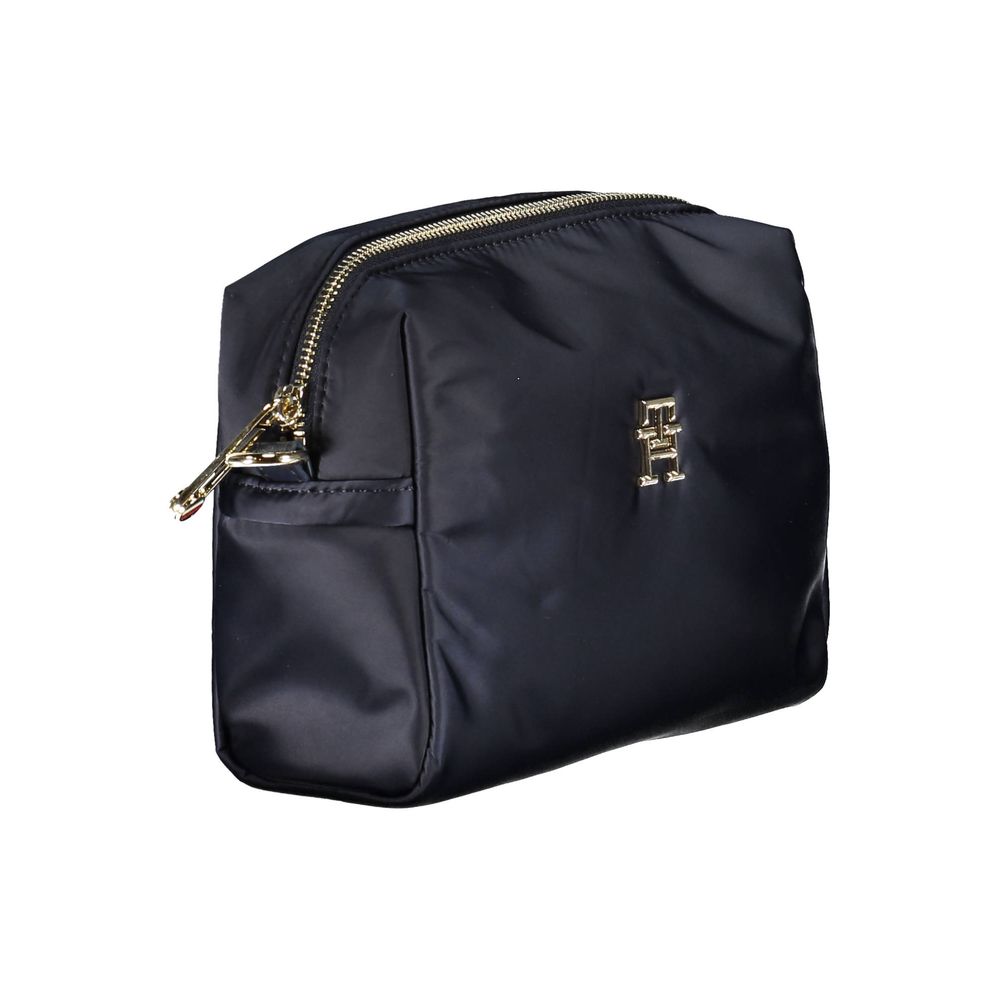 Tommy Hilfiger Blue Polyester Women's Shoulder Bag | Regal Royce