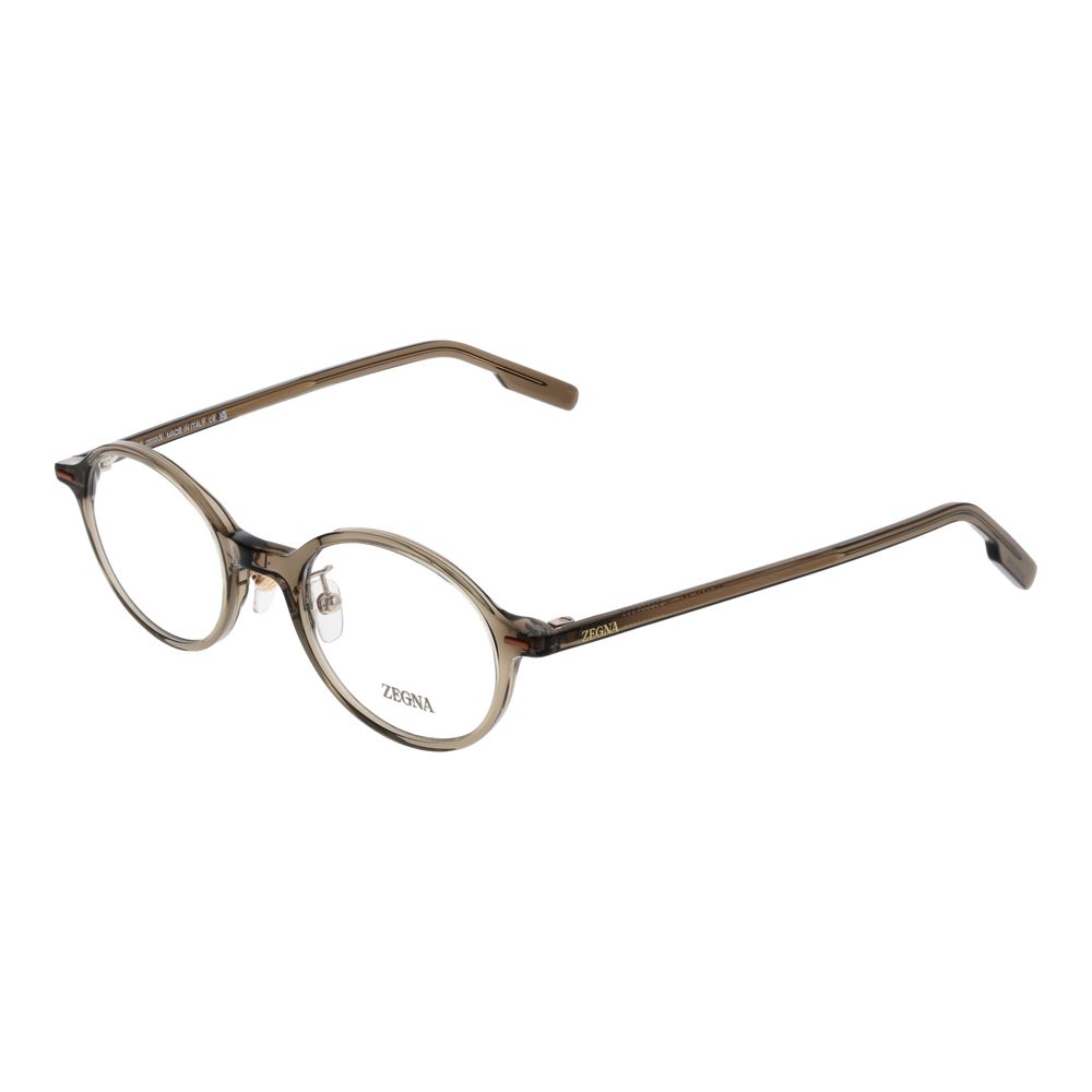 Ermenegildo Zegna Gray Plastic Glasses (Frames) | Regal Royce