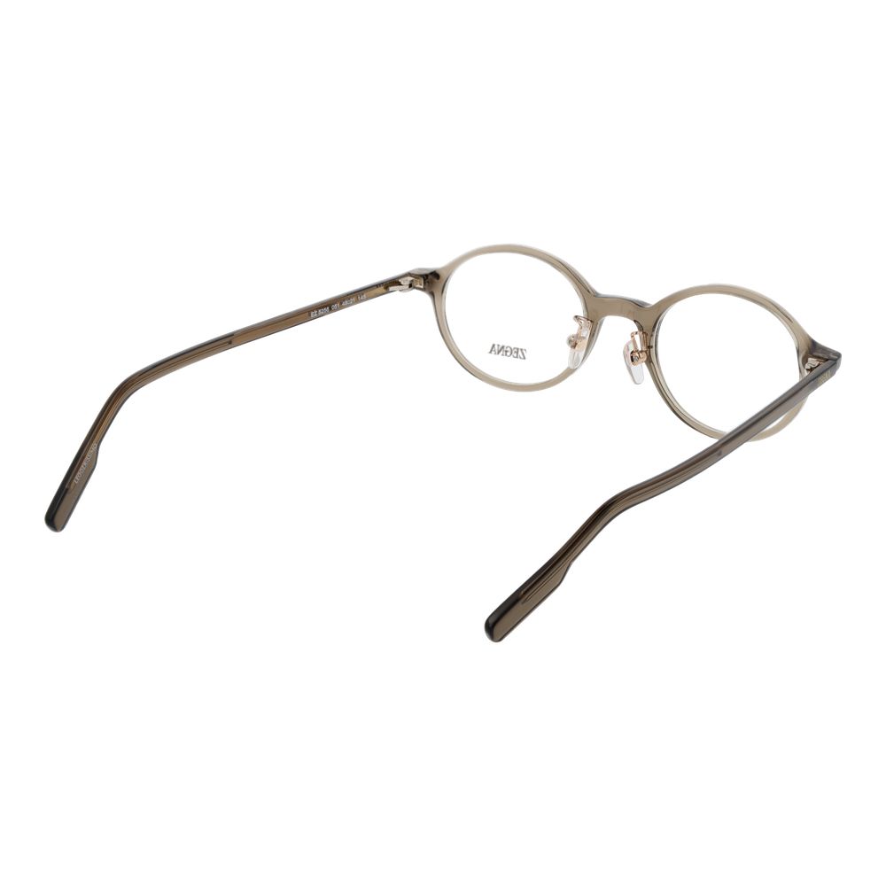 Ermenegildo Zegna Gray Plastic Glasses (Frames) | Regal Royce