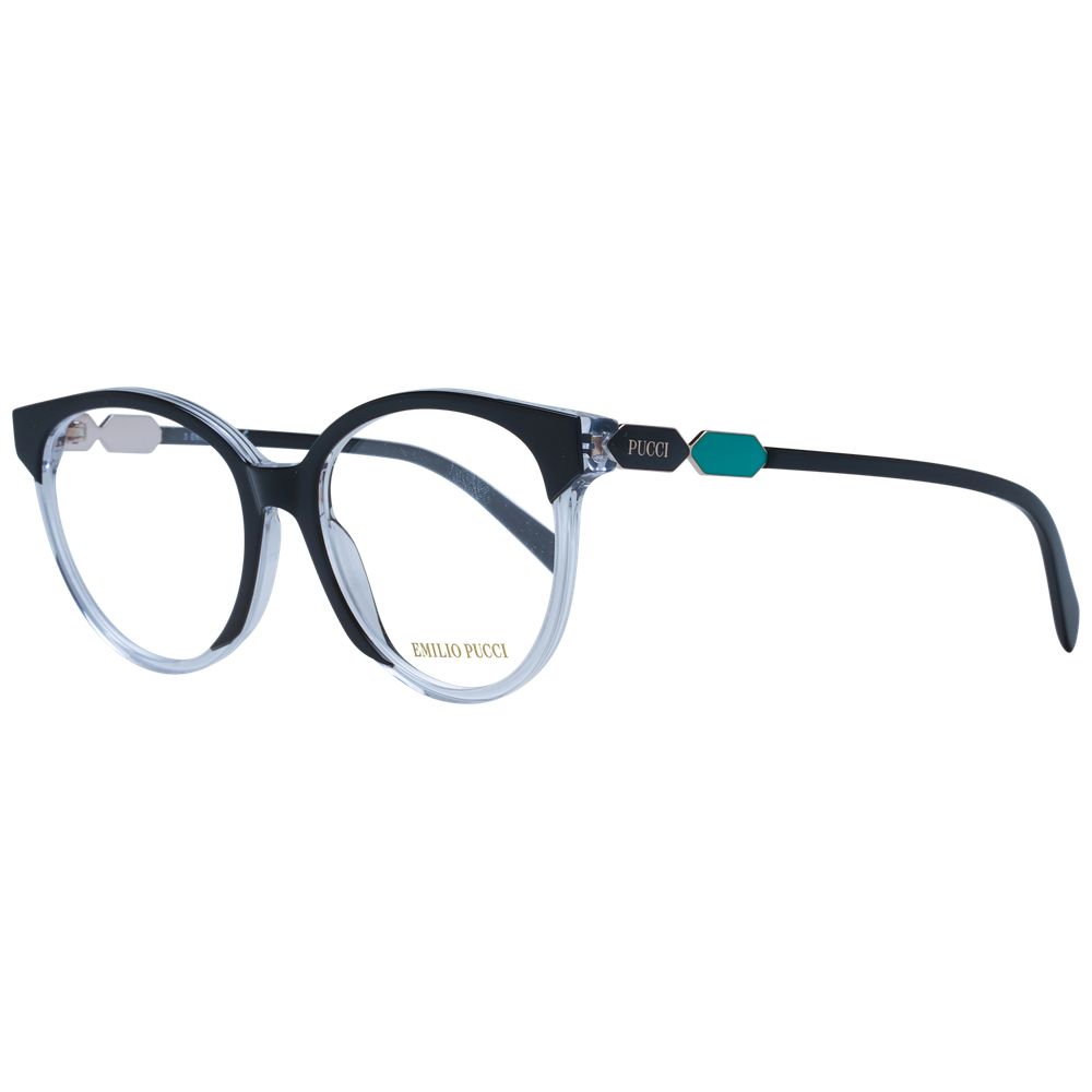 Emilio Pucci Black Plastic Glasses (Frames) | Regal Royce