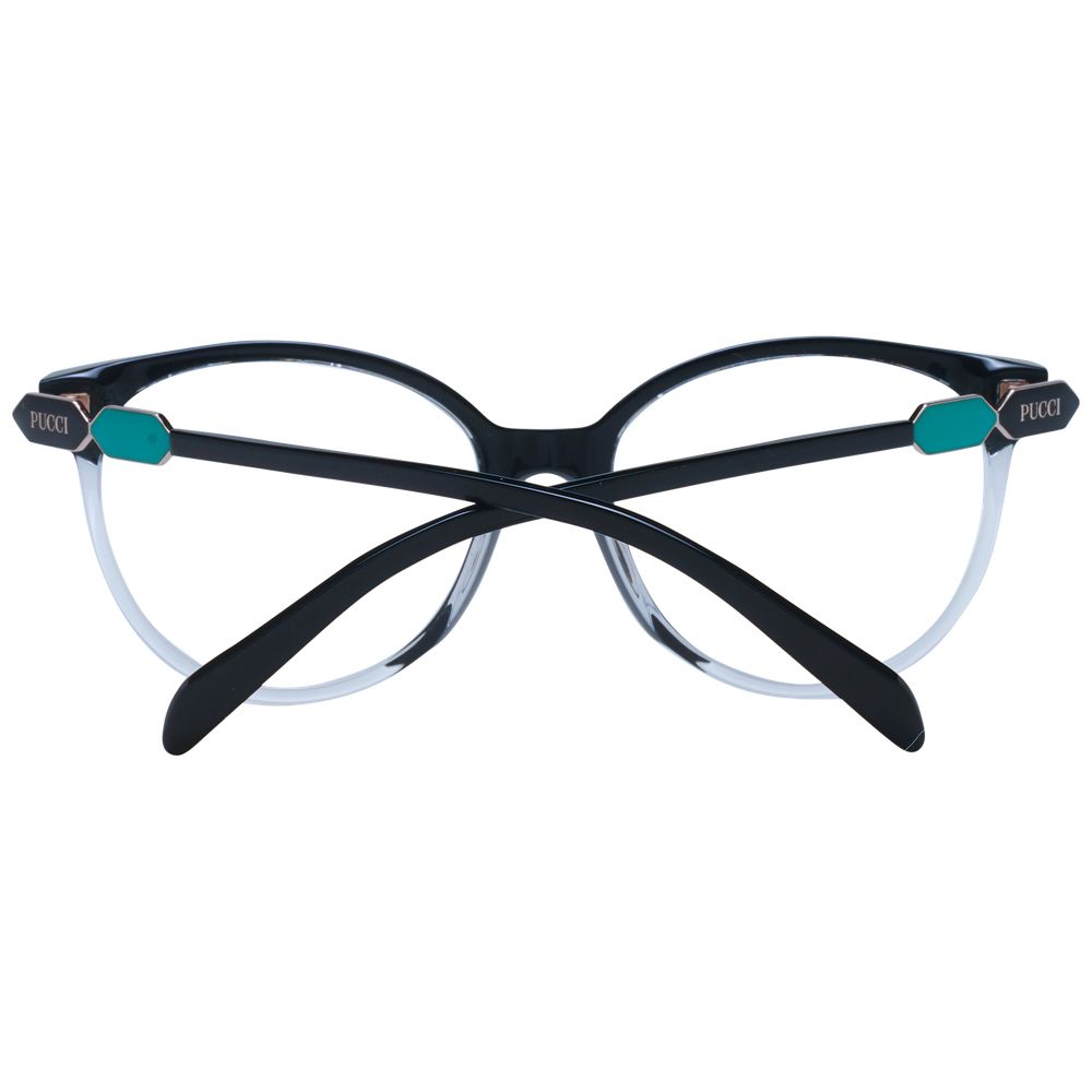 Emilio Pucci Black Plastic Glasses (Frames) | Regal Royce