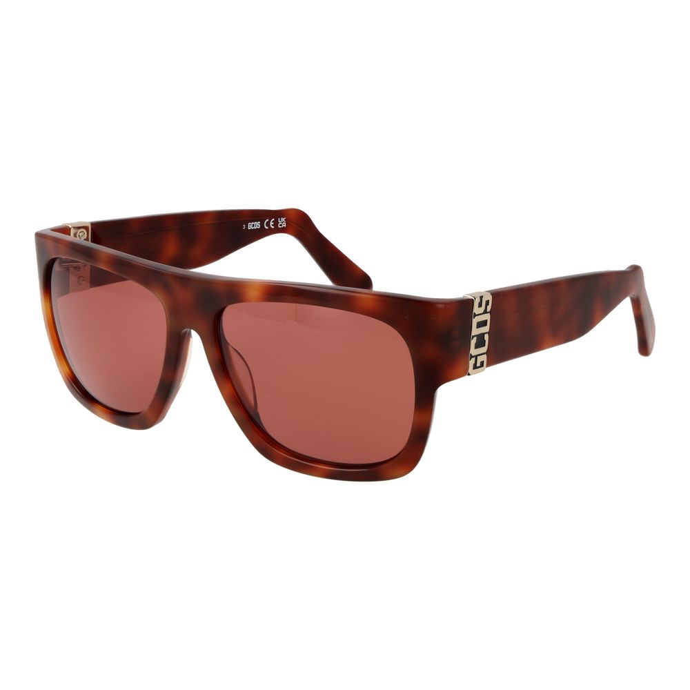 GCDS Brown Acetate Sunglasses | Regal Royce