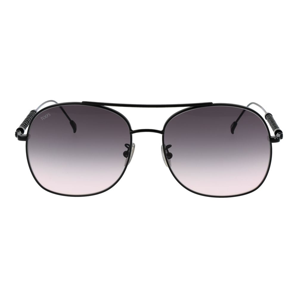 Tod's Black Metal Sunglasses | Regal Royce