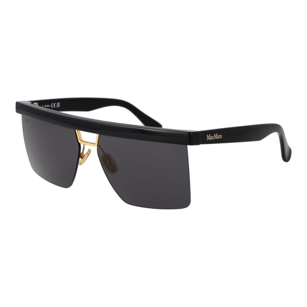 Max Mara Black Stainless Steel Sunglasses | Regal Royce