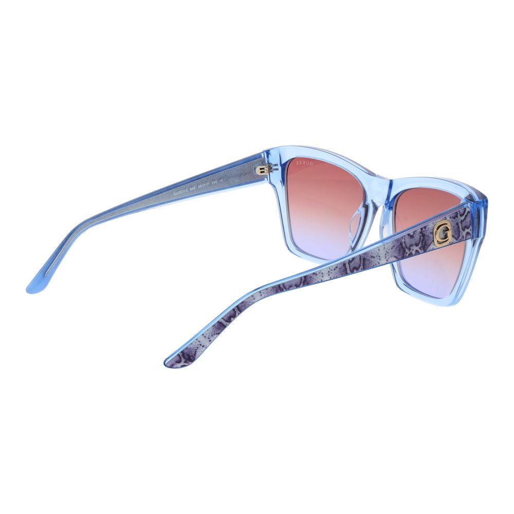 Guess Blue Acetate Sunglasses | Regal Royce