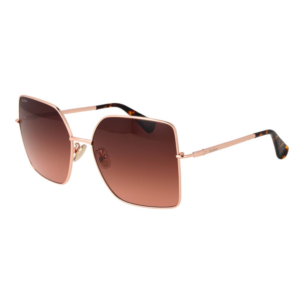 Max Mara Rose Gold Metal Sunglasses | Regal Royce