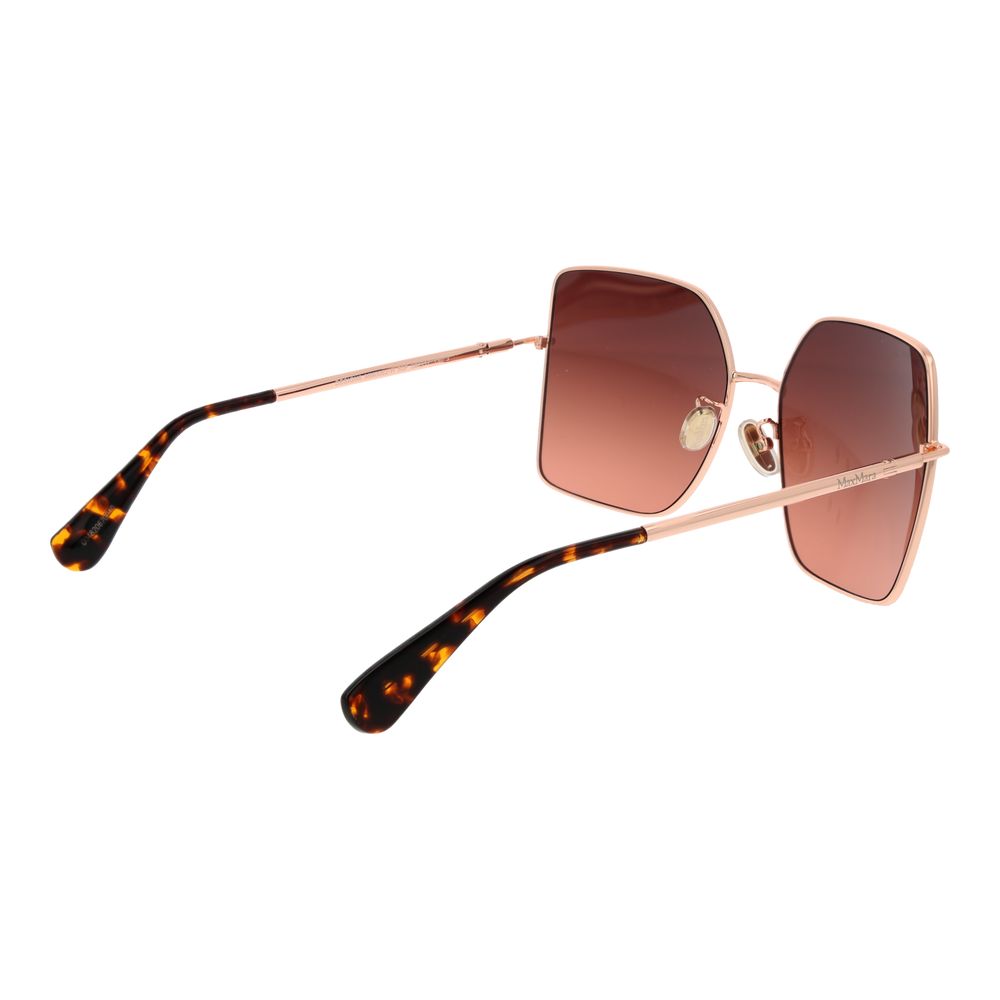Max Mara Rose Gold Metal Sunglasses | Regal Royce