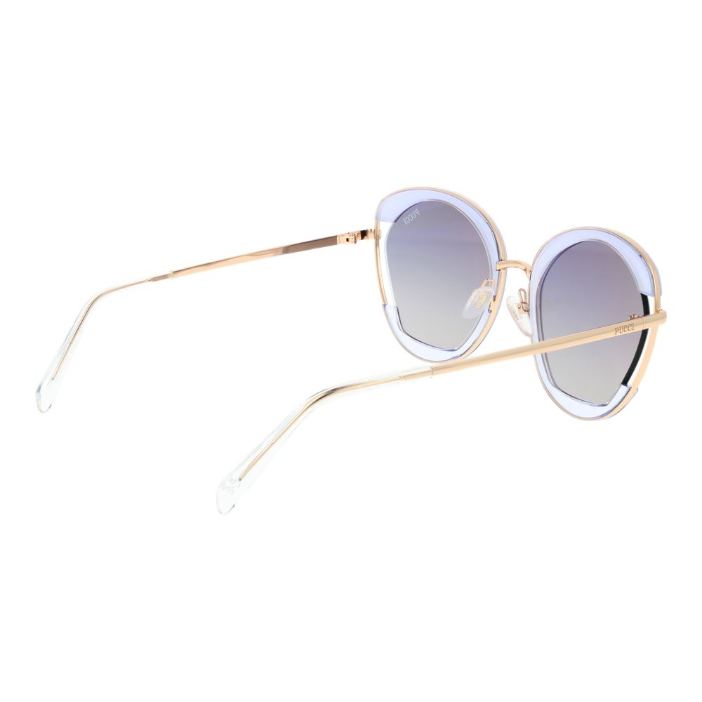 Emilio Pucci Gold Metal Sunglasses | Regal Royce
