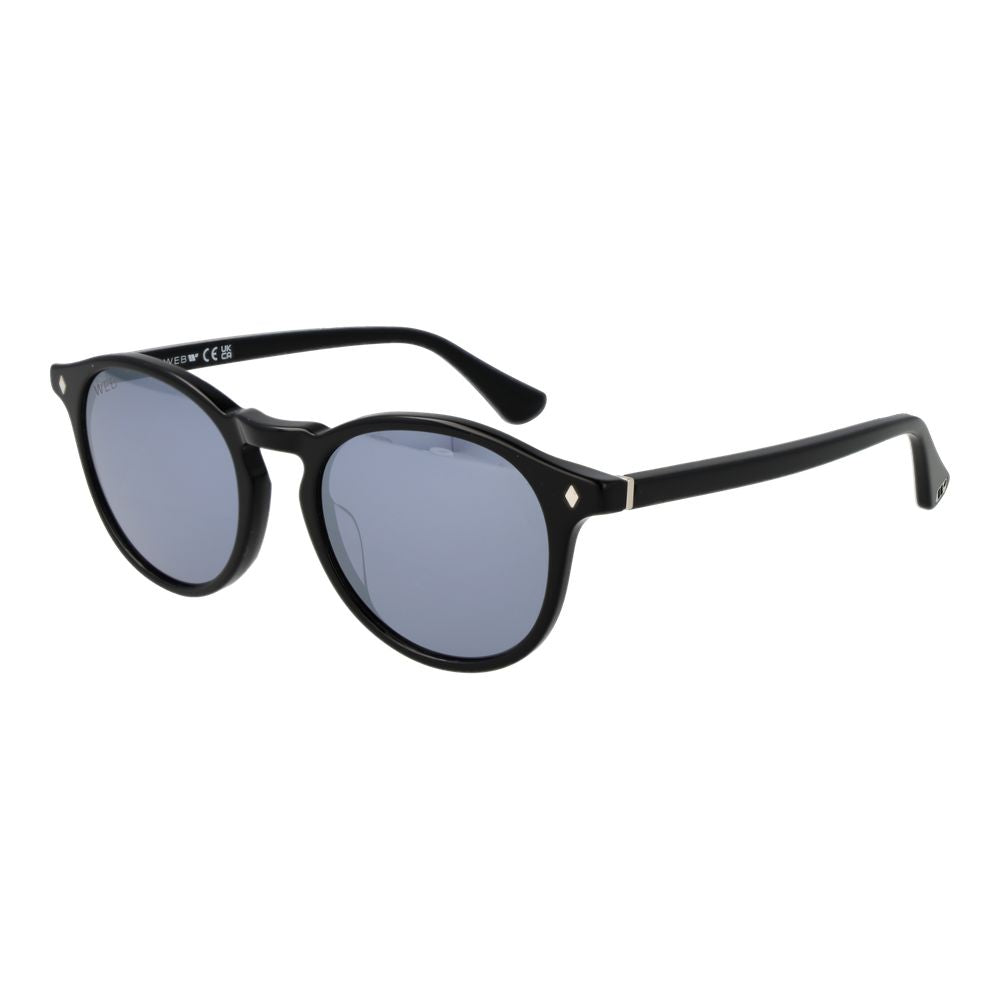 Web Black Acetate Sunglasses | Regal Royce