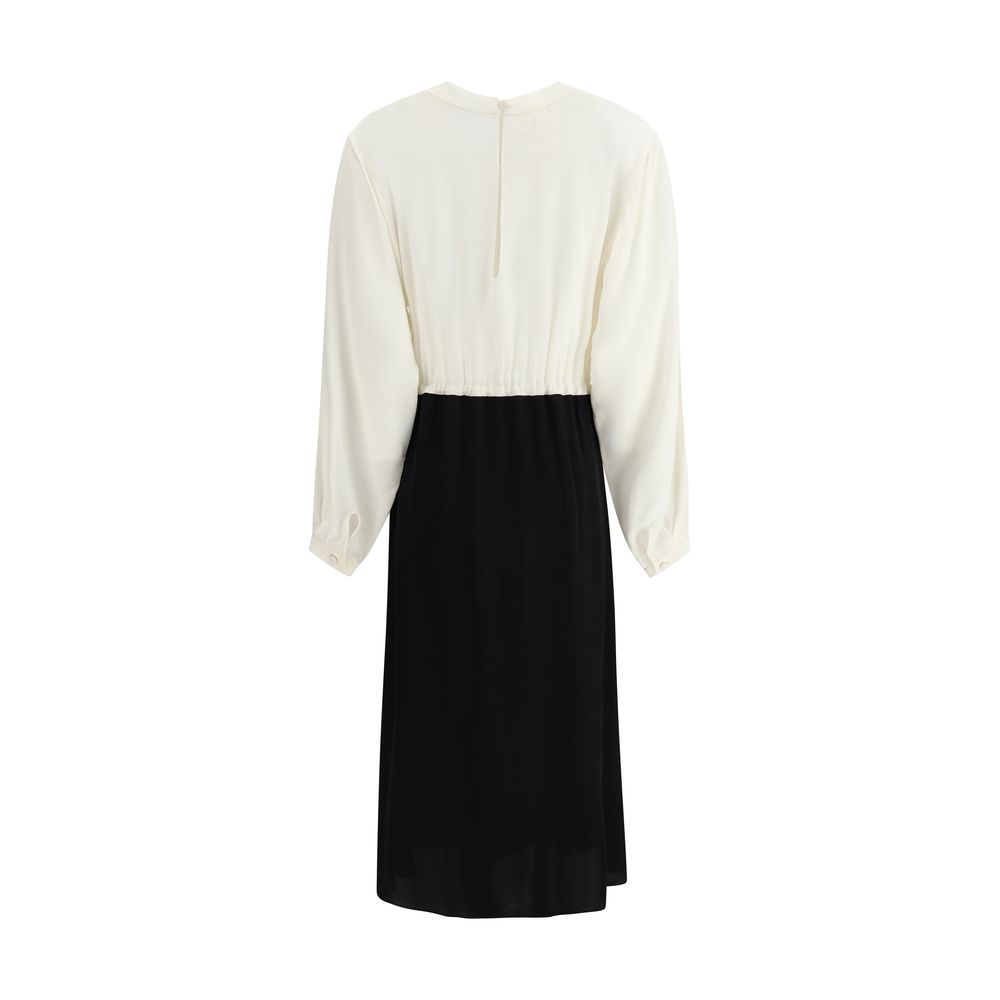 Crida Milano Multicolor Silk Casual Dress | Regal Royce