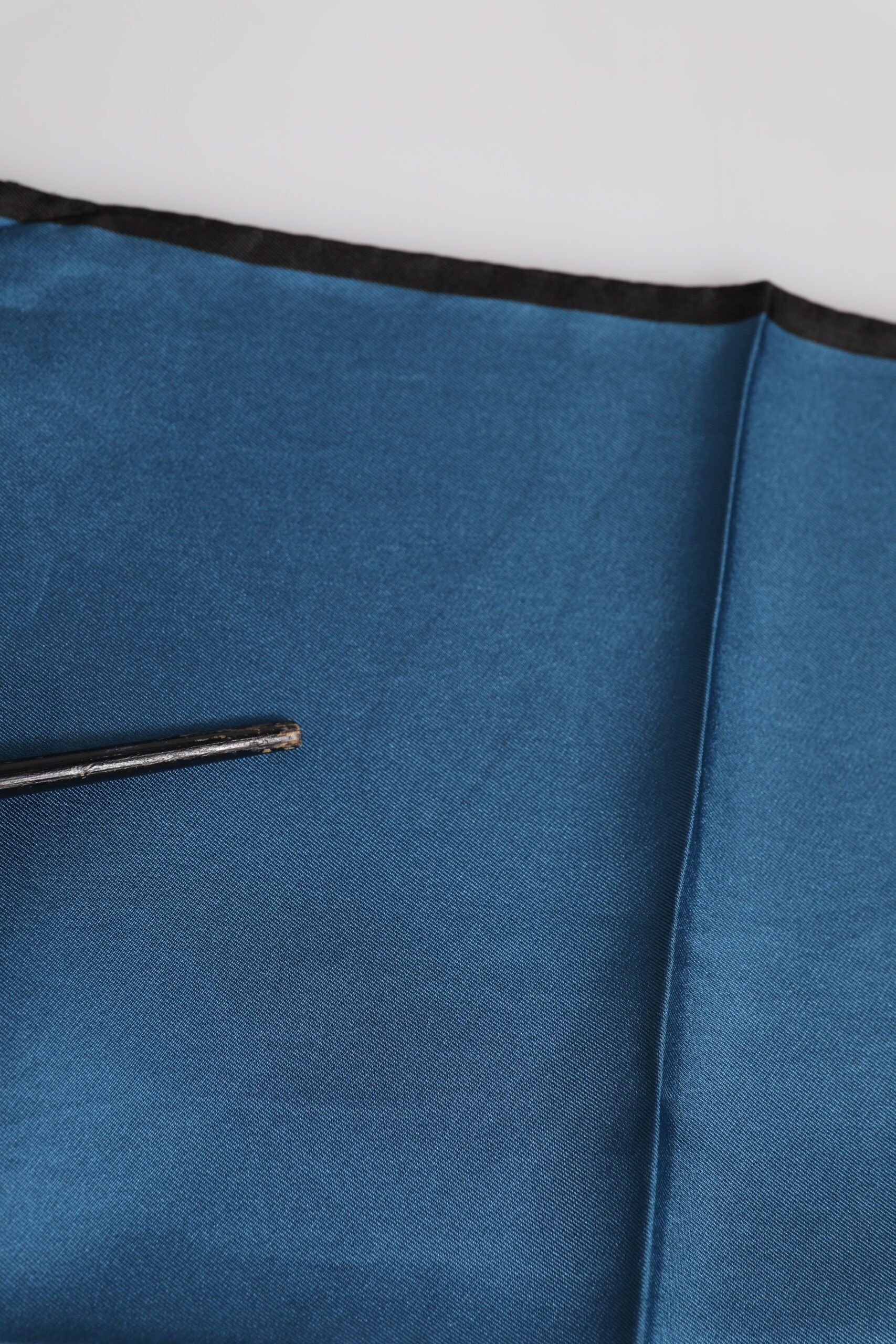 Dolce & Gabbana Blue DG Crown Silk Square Men Foulard Scarf | Regal Royce