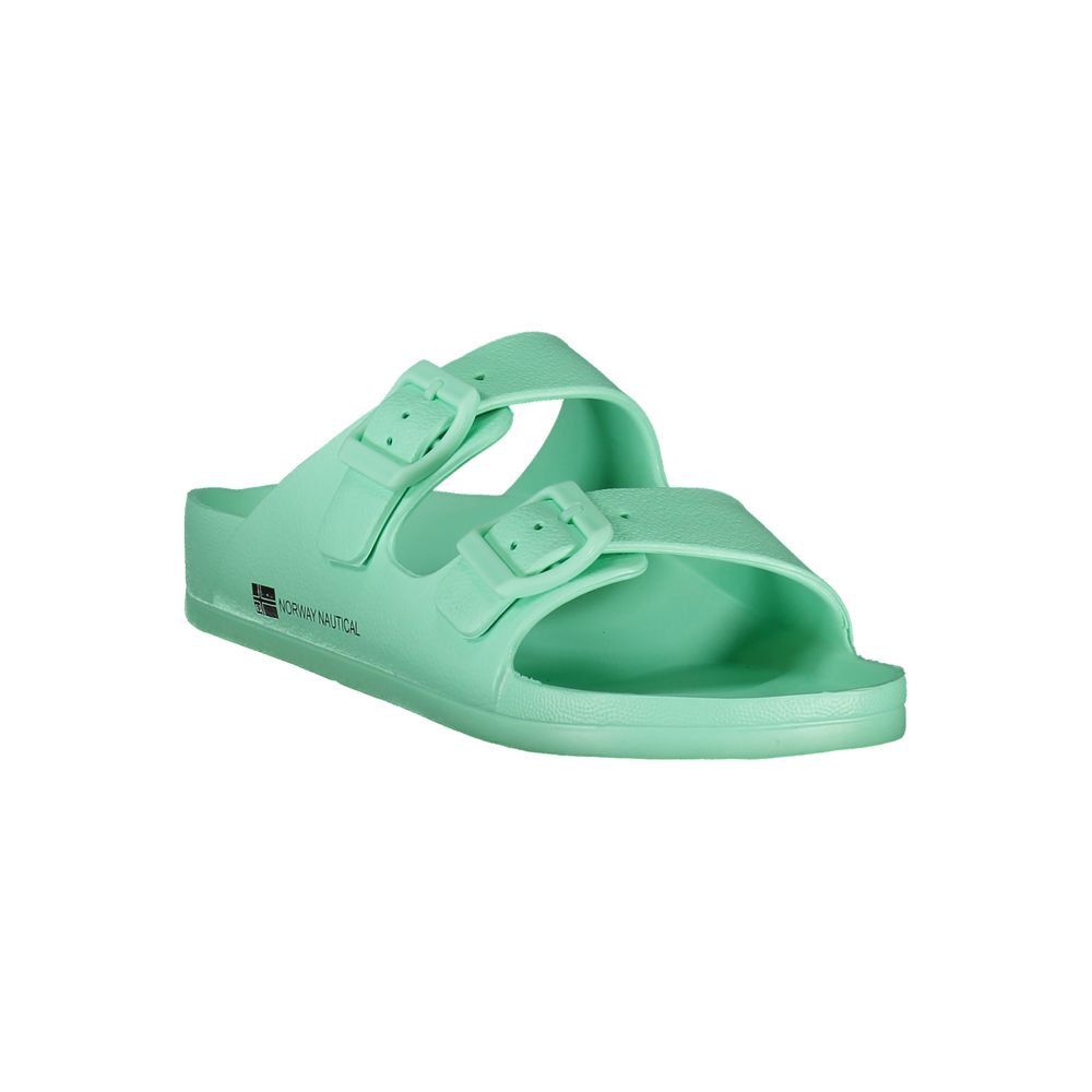 Norway 1963 Verde Plastica Women Slipper | Regal Royce