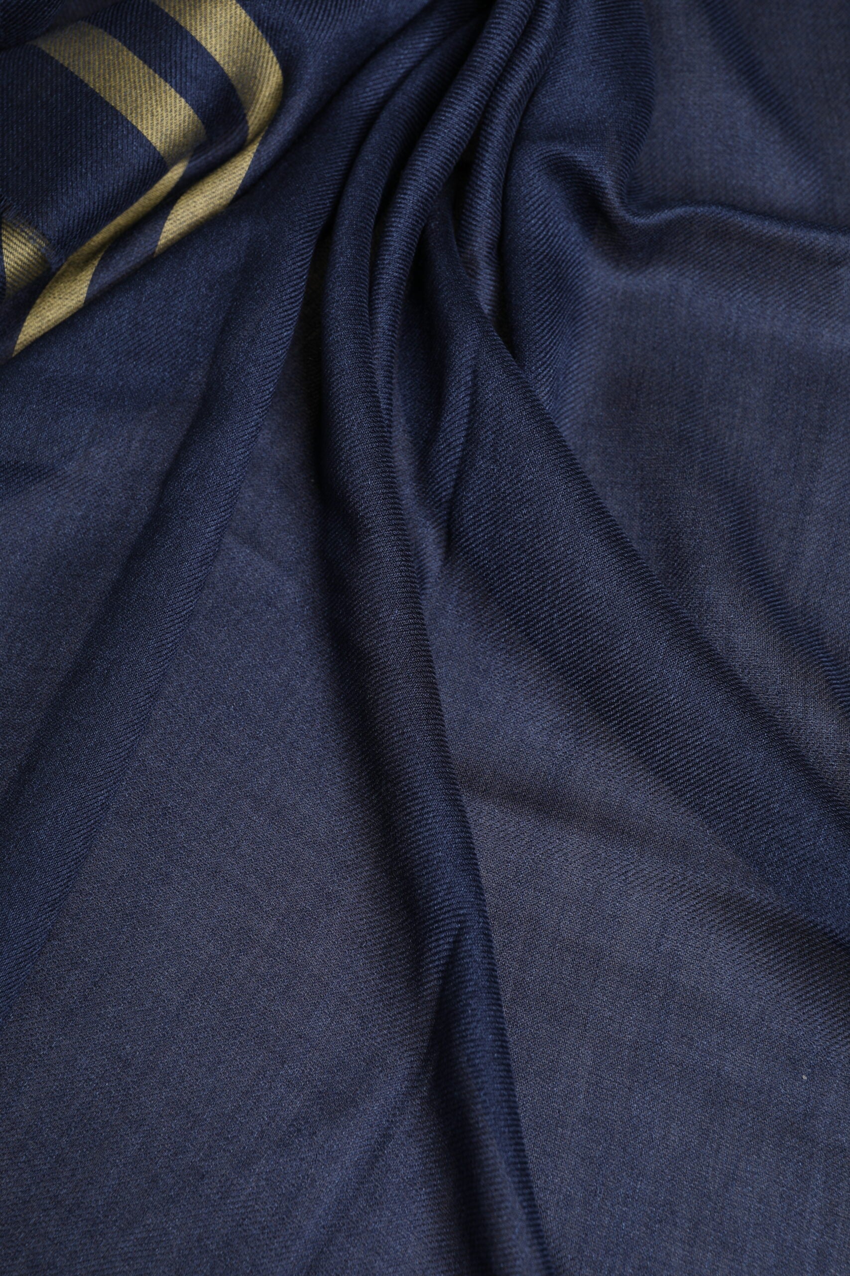 Dolce & Gabbana Blue Cashmere Neck Warmer Wrap Shawl Scarf | Regal Royce