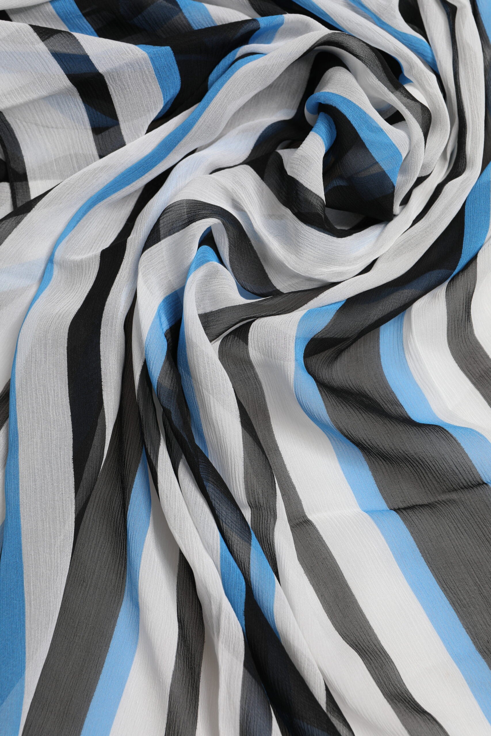 Dolce & Gabbana Multicolor Striped Neck Warmer Wrap Scarf | Regal Royce