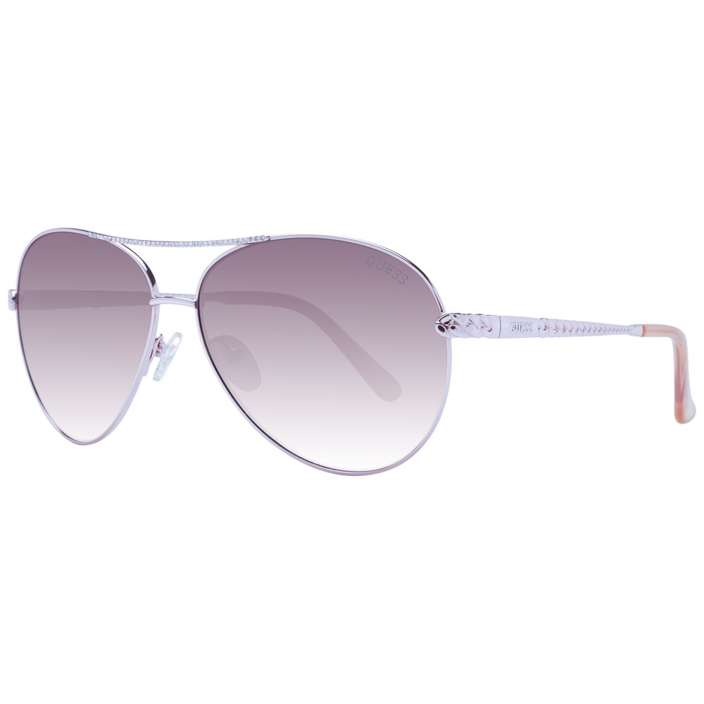 Guess Rose Gold Metal Sunglasses | Regal Royce