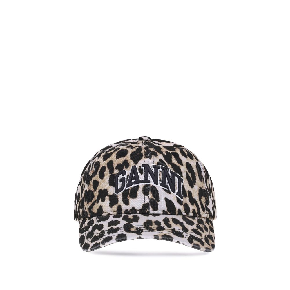 Ganni Multicolor Cotton Cap (Baseball Hat) | Regal Royce