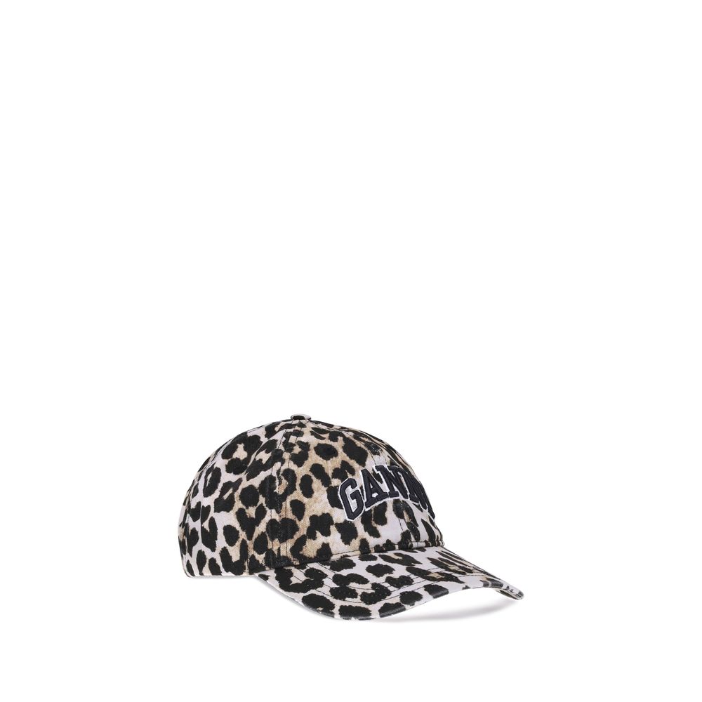 Ganni Multicolor Cotton Cap (Baseball Hat) | Regal Royce