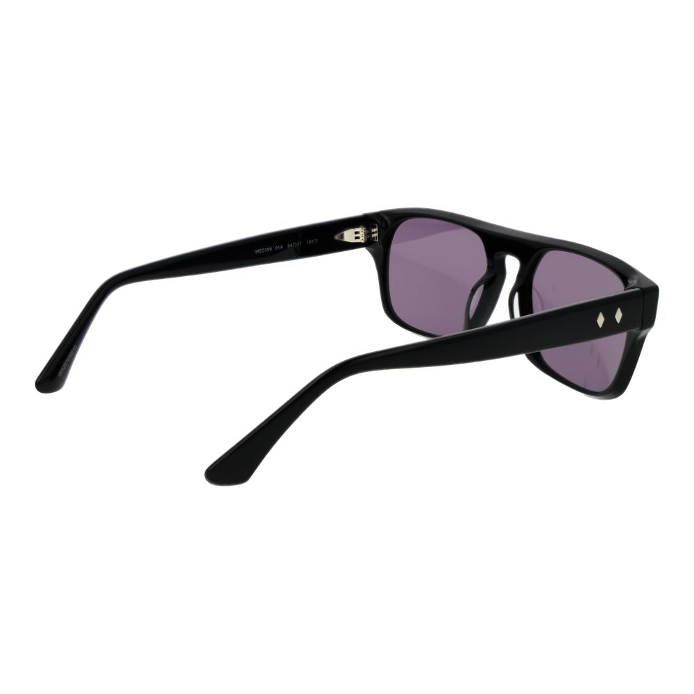 Web Black Acetate Sunglasses | Regal Royce