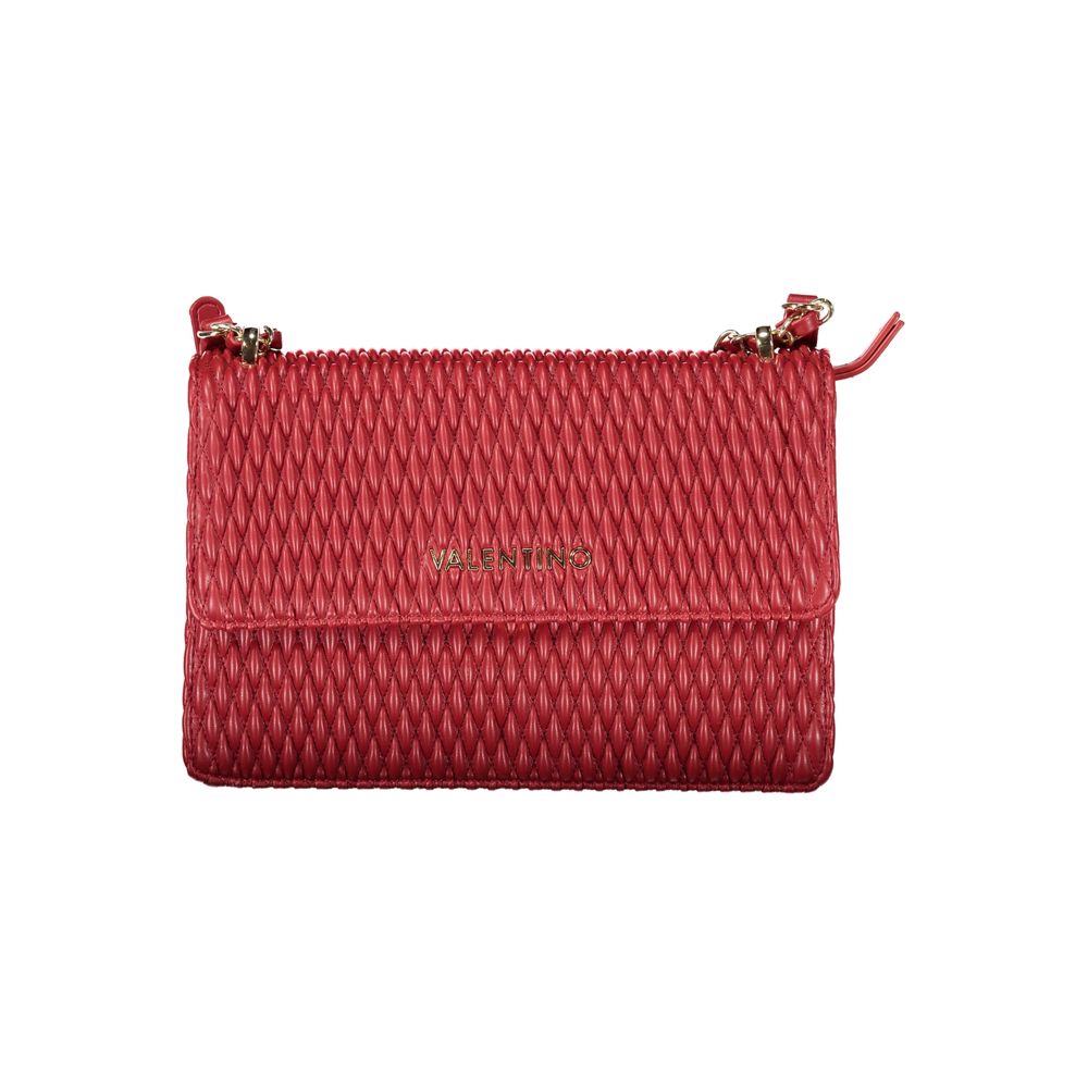 Mario Valentino Rosso Poliuretano Women Shoulder Bag | Regal Royce
