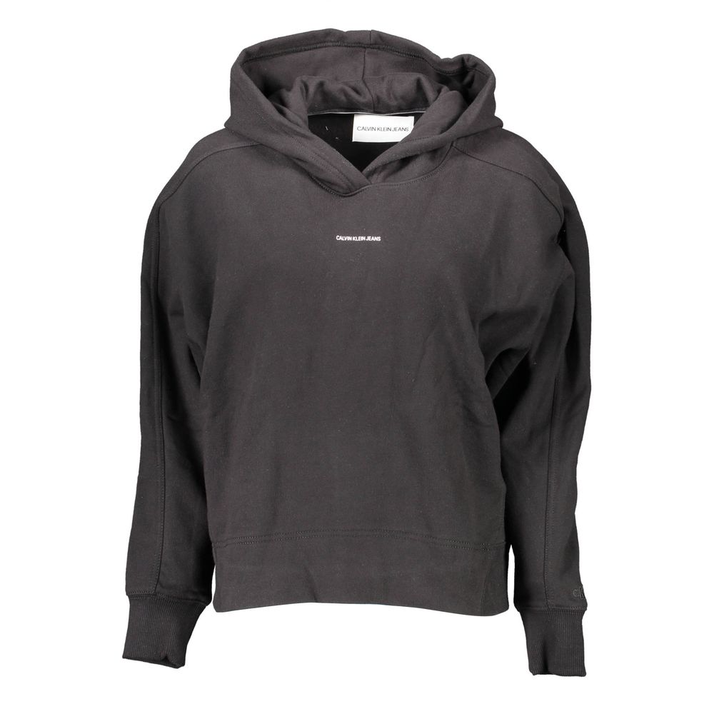 Calvin Klein Black Cotton Women's Hoodie | Regal Royce