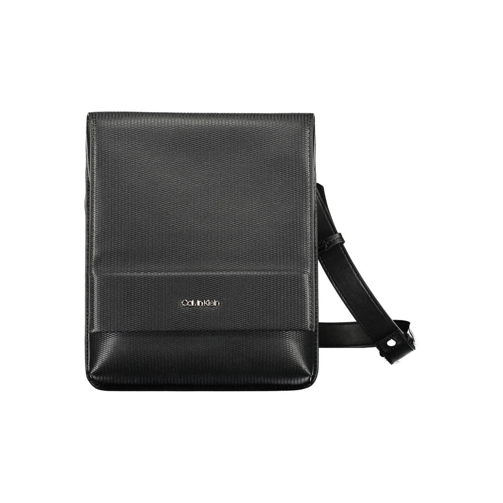 Calvin Klein Nero Polyurethane Men Shoulder Bag | Regal Royce
