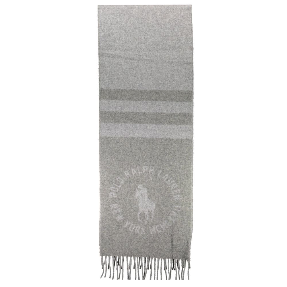 Ralph Lauren Grigio Lana Men Scarf | Regal Royce