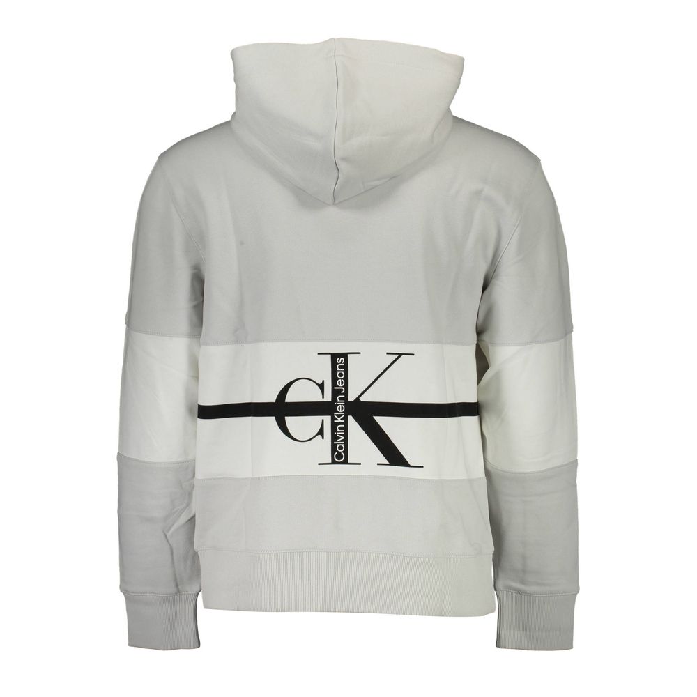 Calvin Klein Gray Cotton Men Sweatshirt | Regal Royce