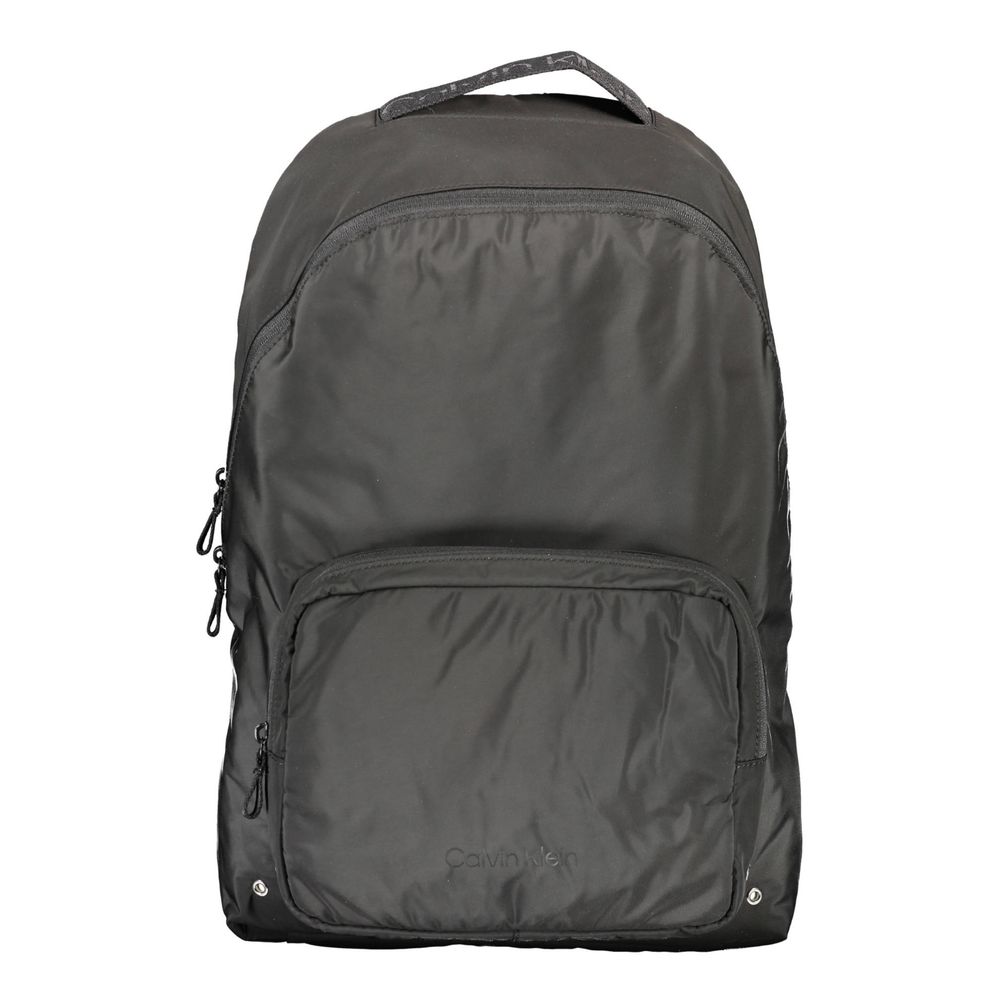 Calvin Klein Black Recycled Polyester Men Backpack | Regal Royce