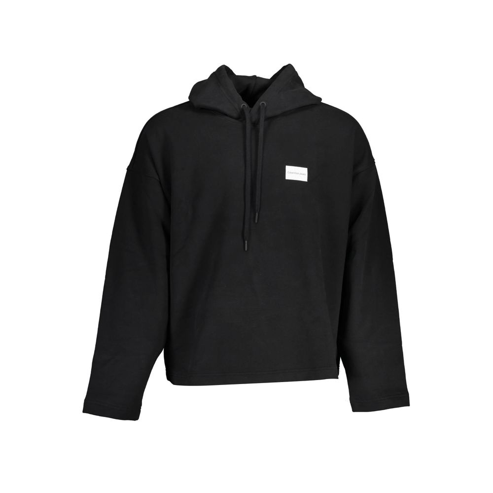 Calvin Klein Black Cotton Men Sweatshirt | Regal Royce