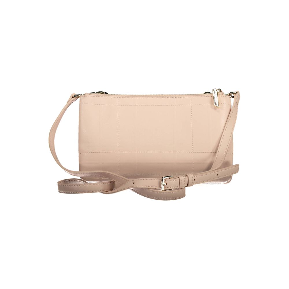 Calvin Klein Rosa Polyurethane Women Handbag | Regal Royce
