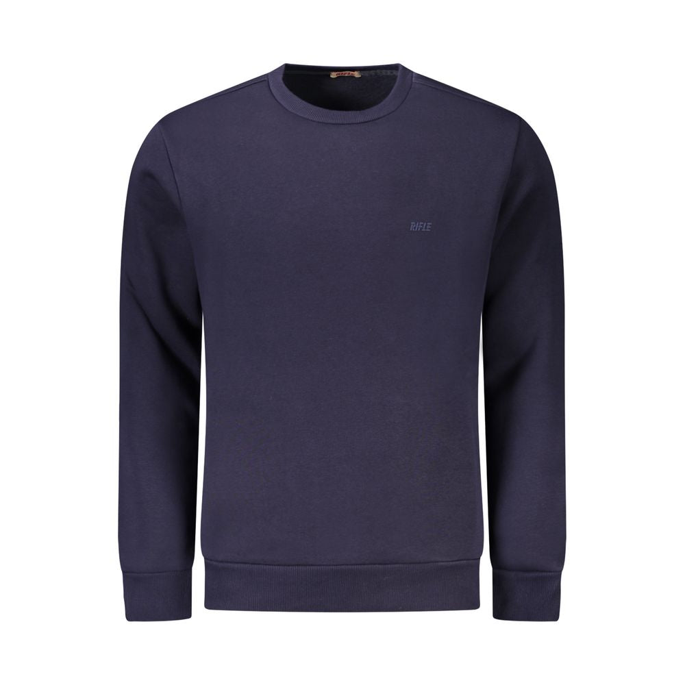Rifle Blue Cotton Men Sweater | Regal Royce